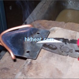 induction hardening harvestor combined blade