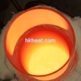 induction melting glass
