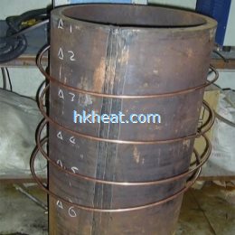 Radio Frequency induction heating 46cm steel pipe