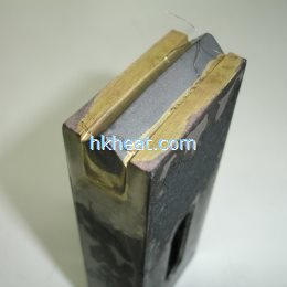 carbide blade by induction heating