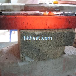 flat induction coil for surface heating treatment (quenching or hardening)