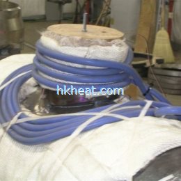 flexible induction coil for preheating