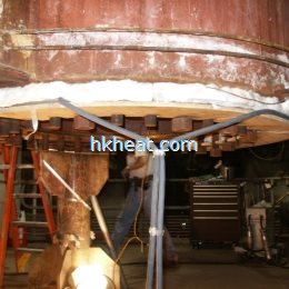flexible induction coil for preheating or postwelding