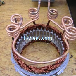 heating six wire in one induction coil