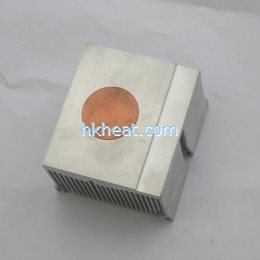 high frequency induction riveting process to cpu