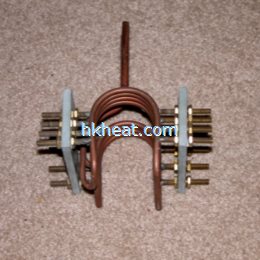 induction clamshell coil