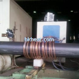 induction painting spraying for steel pipes