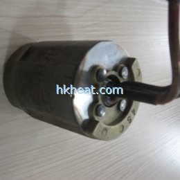 induction heat outer motor by custom build inductor