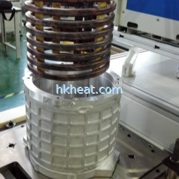induction heating aluminum electric motor