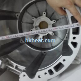 induction heating aluminum motor frame