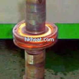 induction heating axle