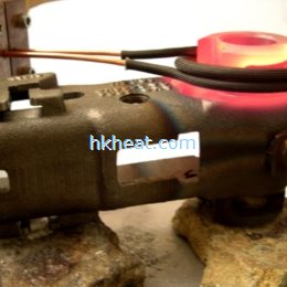 induction heating copper parts