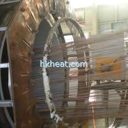 induction heating for Cluster of copper wire
