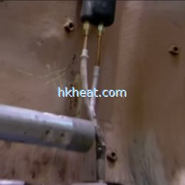 induction heating for fixing nuclear power unit (unscrew nuts)