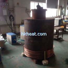induction heating steel pot bottom