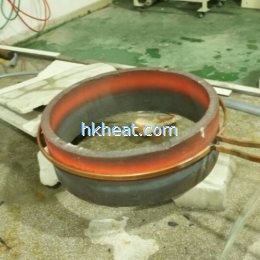 induction heating steel ring