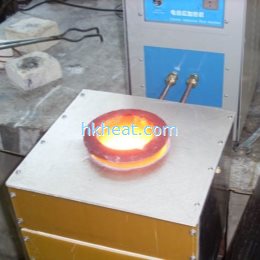 induction melting 5 kg steel