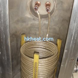 induction melting of vacuum furnace