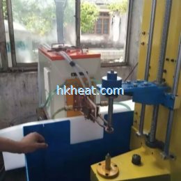 induction quenching axle by uhf induction heater