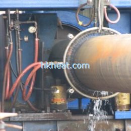 induction quenching big steel pipes