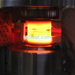 induction tempering steel rod by rotating method