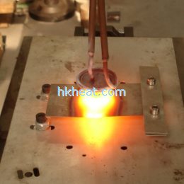 special heating in areo by flat pancake induction coil