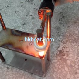 water cooled flexible handheld induction coil for heating ss steel pipes